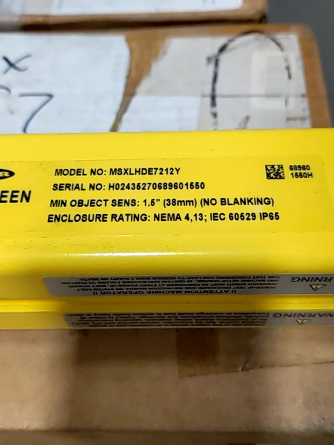 BANNER MSXLHDE7212Y Résistant Ms Lumière Écran Émetteur 68975, 6 - Neuf en Boîte