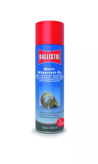 Ballistol Multi -  Werkstatt-Öl -Spray-, Rostkiller 400ml