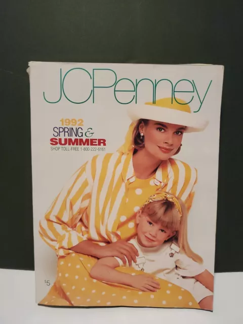 Vintage JCPenney Spring & Summer 1992 Fashion Catalog 