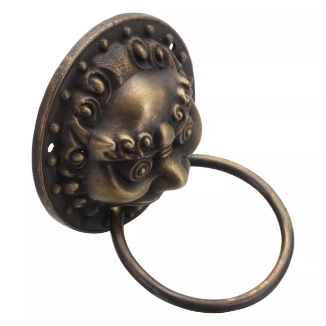 Door Knockers 3D Front Door Knocker for Decoration Barn Shed Doors Lion Head