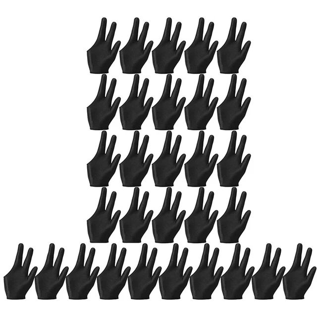 Breathable Pool Gloves Billiards Gloves Pool Left Right Hand Gloves Univers J7C4