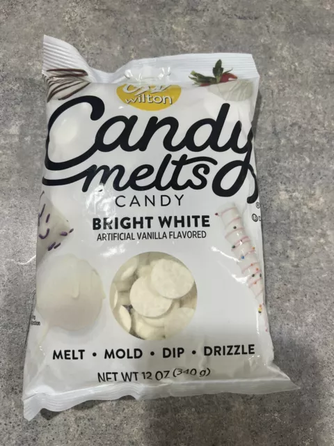 Wilton Bright White Candy Melts Candy, 12 oz.