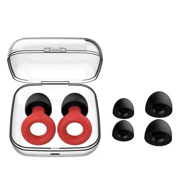 1Pair Ear Plugs For Sleeping Anti Noise Sleeping Plugs Waterproof Ear Plug ~~