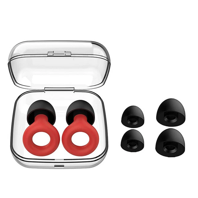 1Pair Ear Plugs For Sleeping Anti Noise Sleeping Plugs Waterproof Ear Plug ~~