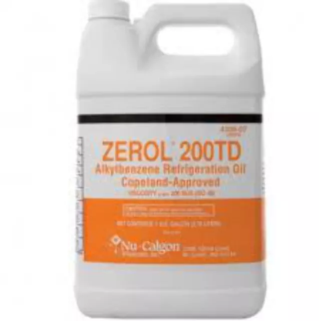 Nu-Calgon 4308-07 - Zerol 200TD Synthetic Alkylbenzene Refrigeration Oil (4308-0