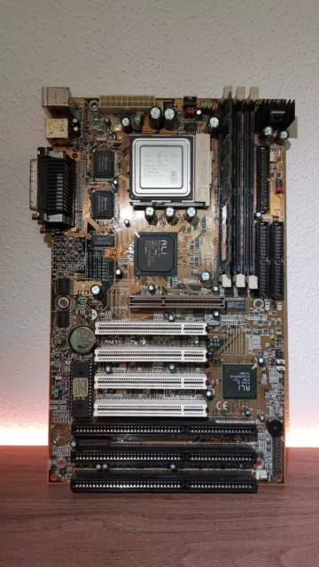 Super Sockel 7 ATX Board: MSI MS-5169 Rev. 2.0, AMD K6-2 400 AFQ, 512MB SD-RAM