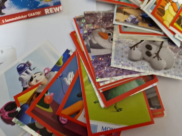 KONVOLUT CA.130 STÜCK REWE-Bilder Weihnachten Disney 2013 xx1xx EUR 3