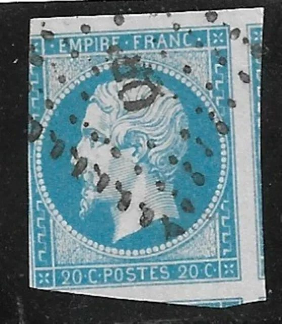 (C1659) France Classique Napoléon N°14A Obl lettres