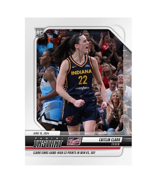 2025 Panini Instant WNBA #121 Caitlin Clark Indiana Fever Trading Card - PRESALE 8 thumbnail image