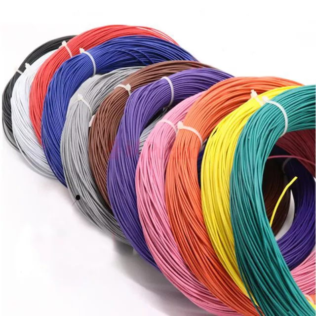 Red Equipment Wire DIY Electrical Wire Flexible Cable UL1015 8/10/12/14~24AWG 2