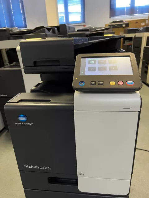 Farbkopierer/Drucker/Scaner/Fax Konica-Minolta BizHub C3320i, nur 46201 Gesamtk.