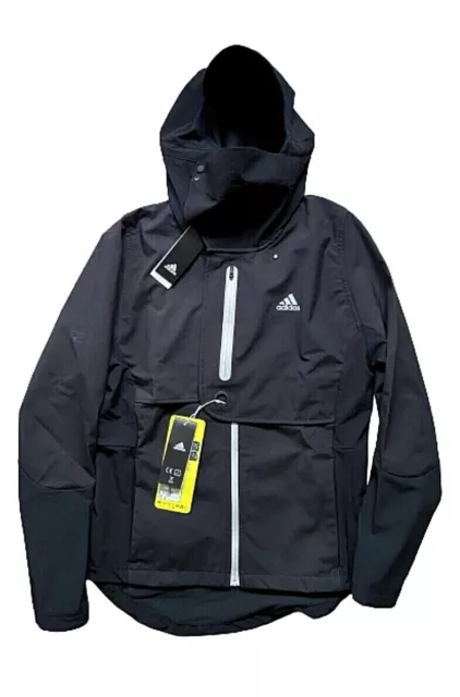 Adidas WIND.RDY Running Jacket GN5921 Black Sports Waterproof Men’s XS, L, XXL 3