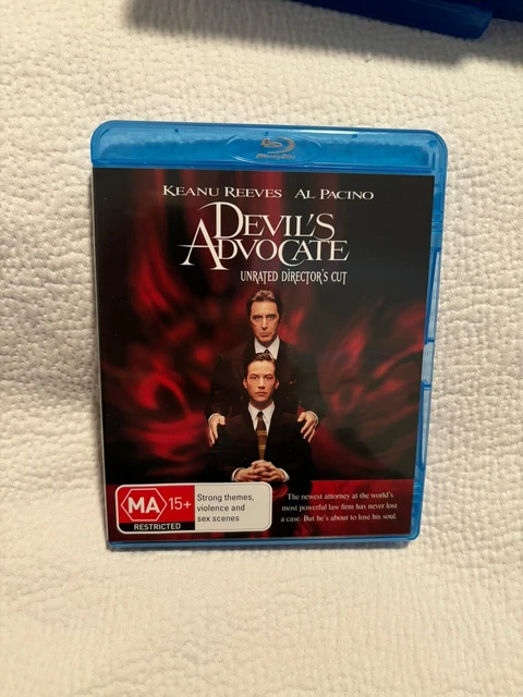 DEVIL'S ADVOCATE (AL Pacino, Keanu Reeves) Classic film Region B Blu