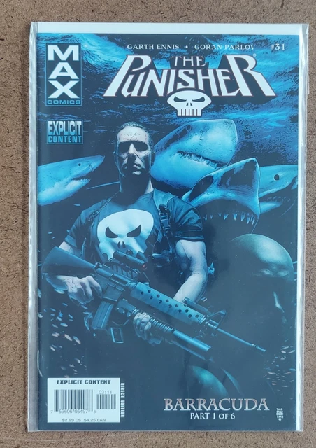 The Punisher, Vol. 7 #31 1st app. of Barracuda 2006 Marvel Comics