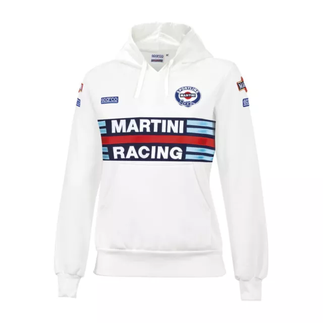 Sparco Ladies Martini Racing Hoodie white s. S
