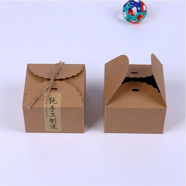 Decor Mini Favor Box Party Candy Box Wedding Gift Bakery Cookie Favor Packaging