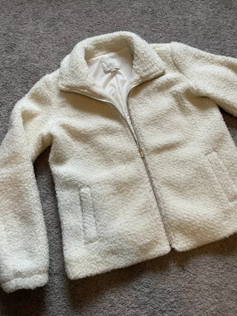 The Loft Sherpa Teddy Jacket - XS EUC