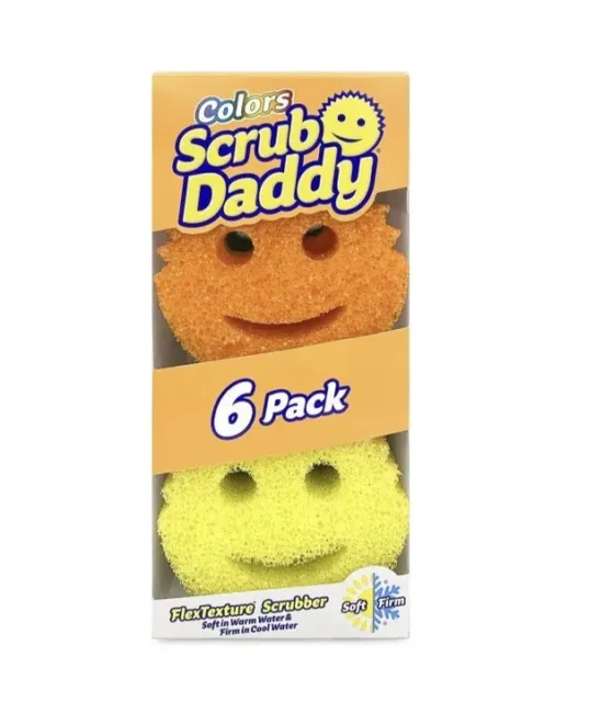 https://www.picclickimg.com/ZqkAAOSwocRlkcIk/Scrub-Daddy-6-Pack-Plus-Daddy-Caddy-Holder.webp