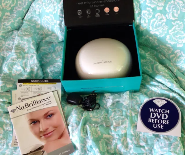 NuBrilliance Microdermabrasion Diamond Radiance AntiAging Skin Face Care Kit