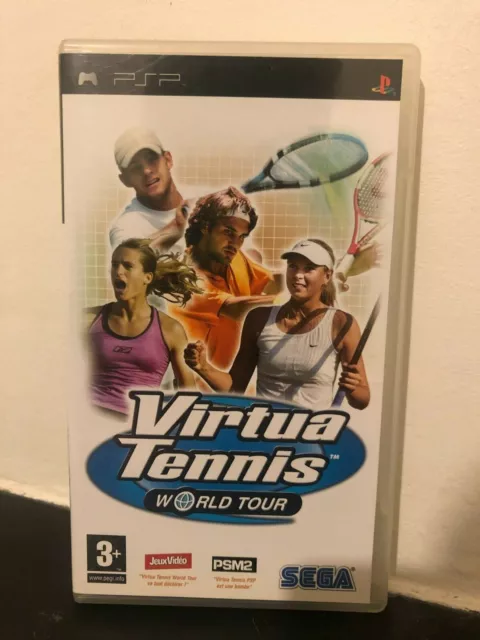 Virtual Tennis World Tour - PSP Playstation Portable Sony