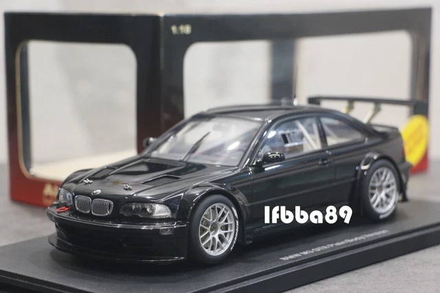 1/18 AUTOART BMW E46 M3 GTR Plain Body Version (White) Rare
