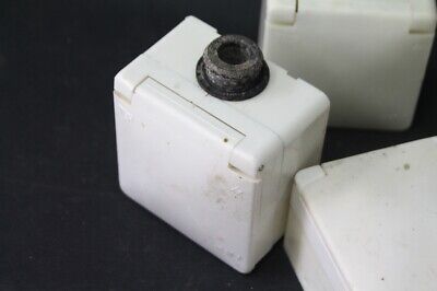 Old Socket With Flap White Exposed Can Ap 1 Output Schuko 3