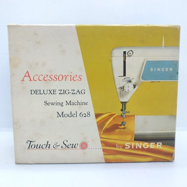 ACCESSORIES DELUXE ZIG Zag Sewing Machine Model 628 Touch and Sew