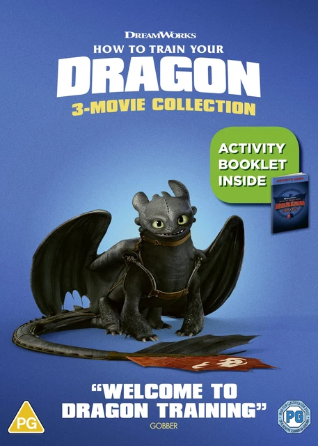 Httyd Collection HOW TO TRAIN Your Dragon Collection 1-3 Movie Collection 3 DVD 2022 ...