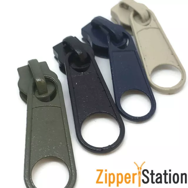 8 Heavy Duty Continuous Tent Zip, 2-way twin slider for zipper