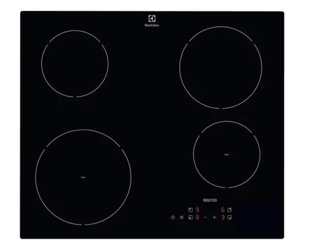 Electrolux EIR60420CK Ebene Kochen 60 CM IN Induktion 4 Bereiche Von Schwarz