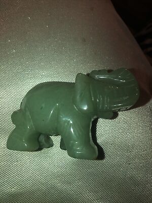 jade elephant statue