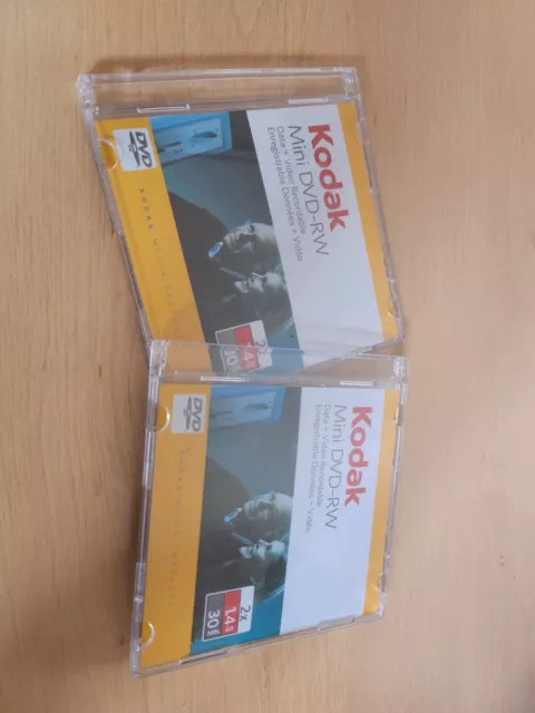 Kodak Mini DVD-RW Data + Video Recordable 2x 1.4GB 30 Min Neuf