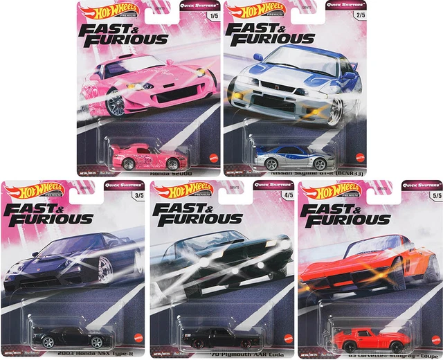 Hot Wheels Fast And Furious HOT WHEELS THE Fast And The Furious Set Da 5 Modelli 2023 1:64 EUR 19,00 - IT Hotwheels Fast And Furious - Foto 2