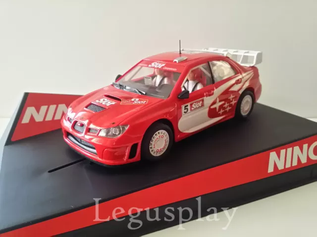 SCX Scalextric Slot Ninco 50434 Subaru WRC '06 "Mas Slot"