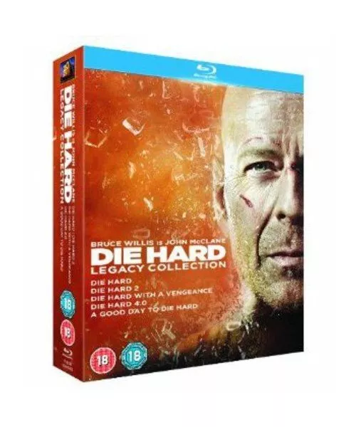 Die Hard 1-5 Legacy Collection Boxset BD [Reino Unido] [Blu-ray], William Athert