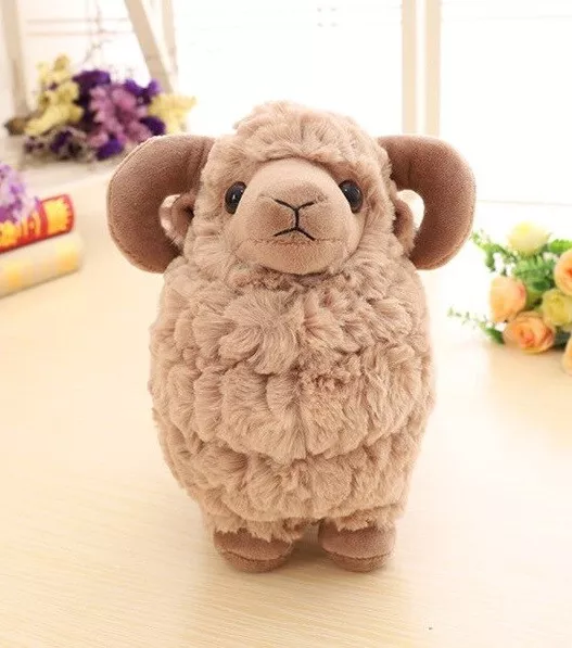 Brown Sheep 10 Inch Stuffed Animal Plush Toys Toddler Doll Kids Gifts