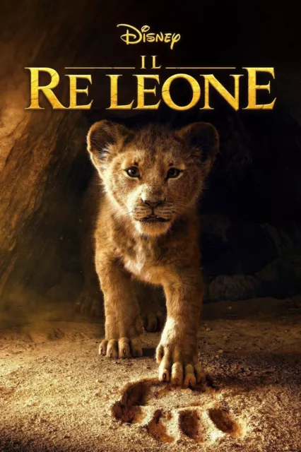 Le Roi Lion Film 2019 Walt Disney Affiche 45X32Cm Simba