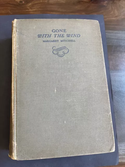 ULTRA RARE: GONE WITH THE WIND Book HC 1st Edition First Printing, June ...