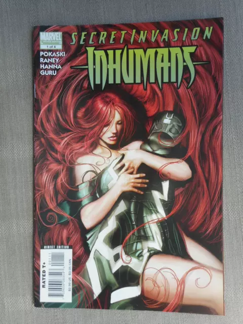 Secret Invasion: Inhumans N° 1 À 4 Run Complet Vo État Neuf / Near Mint / Mint