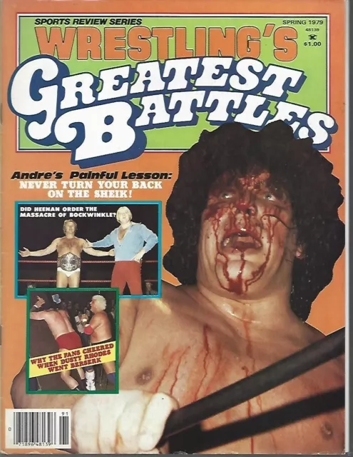 Wrestling's Greatest Battles Spring 1979