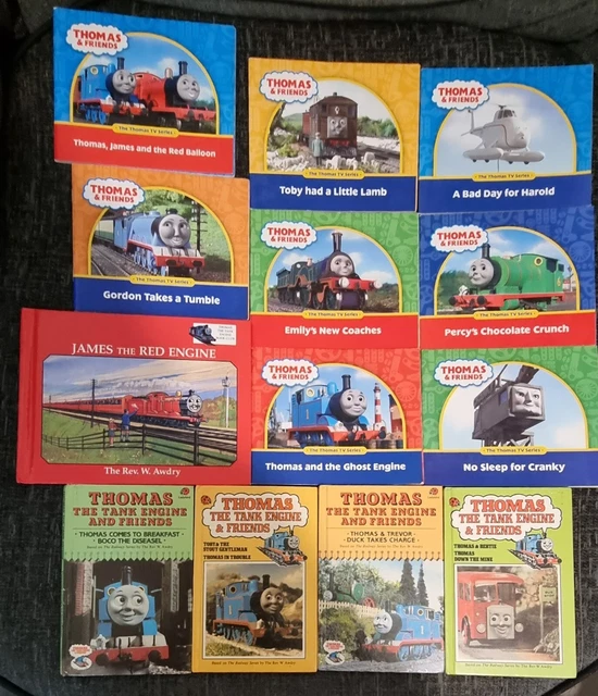 VINTAGE THOMAS THE Tank Engine & And Friends Books Ladybird Etc £10.00 ...