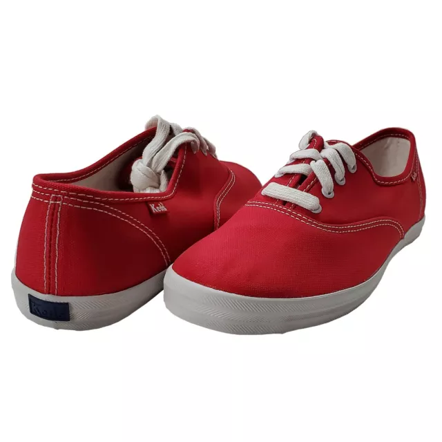 Keds Women's Champion 2K First Release Version Red Canvas WF31300 Deadstock