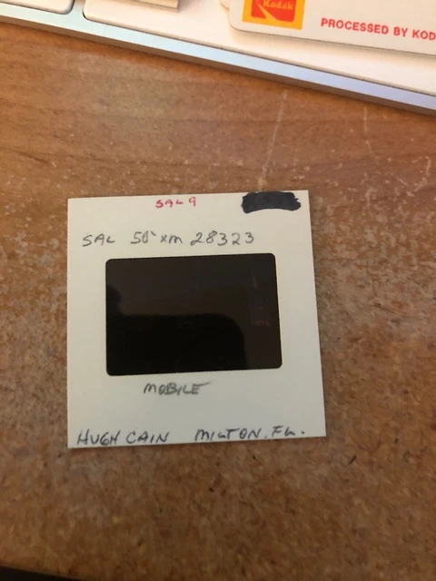Duplicate Slide SAL #28323 50’ Boxcar Seaboard Air Line Mobile AL 2