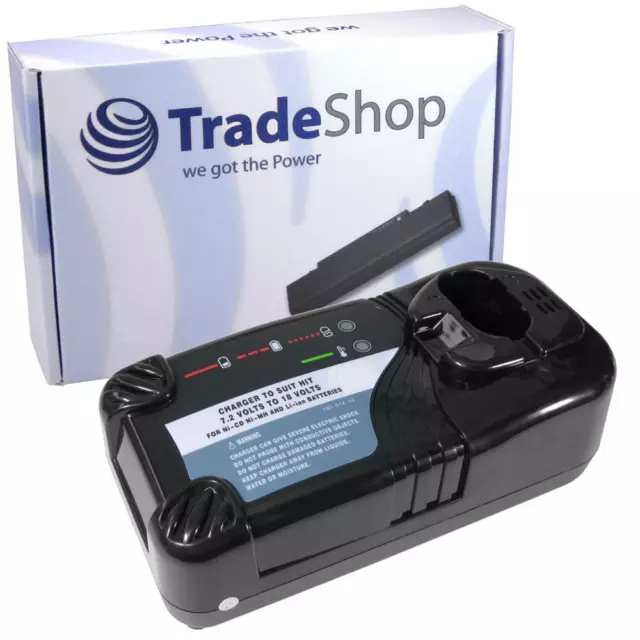 Chargeur de batterie 7,2V-18V station de charge remplace Hitachi UC18YKL UC18YRL UC14FYA