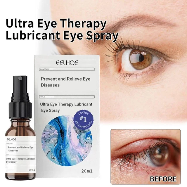 20ml Ultra Augentherapie Schmiermittel Augenspray UK Neu C9Z0