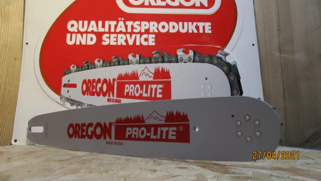 Oregon Carril de Guía Pro-lite 160SLGK041 / Echo, Husqvarna, Etc. 40CM .325"