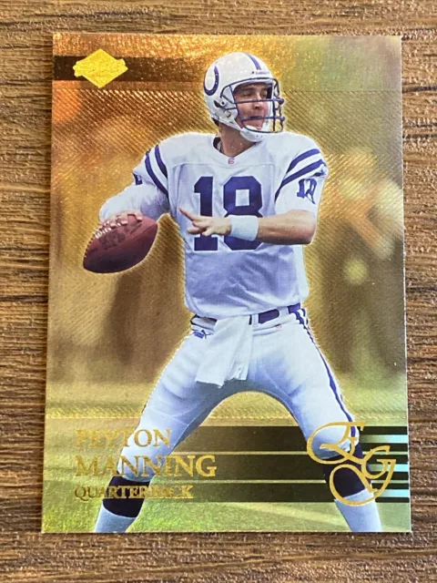 2000 Collectors Edge #150 Peyton Manning, Uncirculated, Gold Refractor