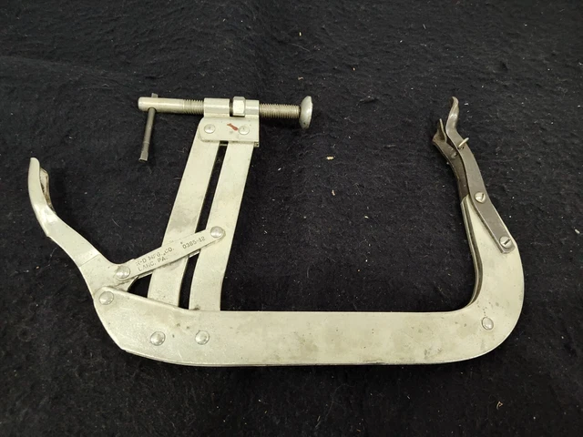 Vintage K-D MFG No. 0385-12 Valve Spring Compressor Clamp Made In USA