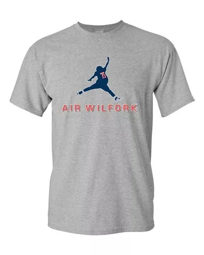 Air Wilfork New England Football Parody Game Sports Fan DT Adult T-Shirt Tee