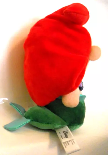 DISNEY FUNKO ARIEL The Little Mermaid Bean Bag Stuffed Toy 2016 (No ...